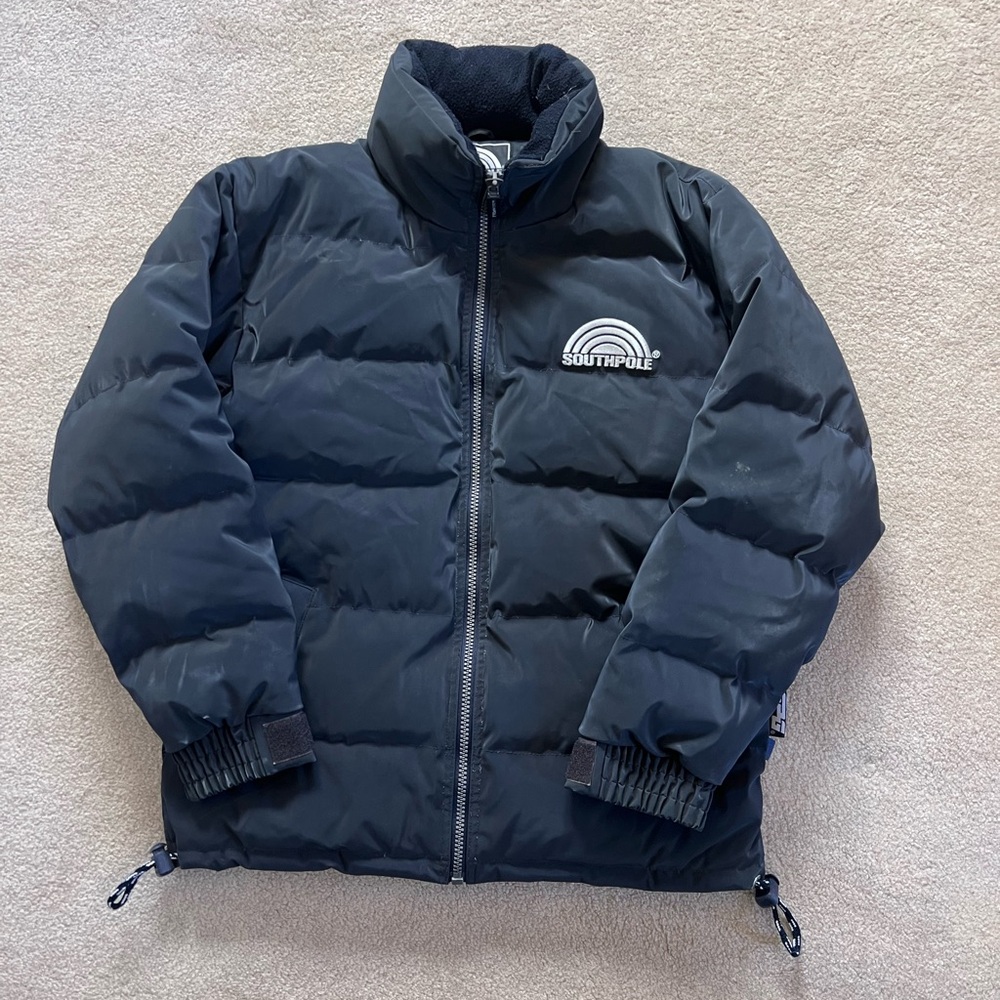 Southpole Black Puffer Jacket